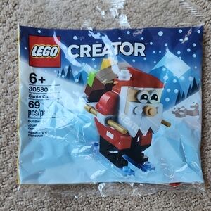 LEGO Creator Santa Claus Set - Red, White, Black
